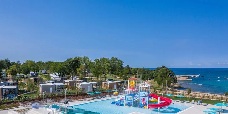 Dovolenka v mobilnom domčeku na Istrii: aquapark, miniklub aj first minute zľava