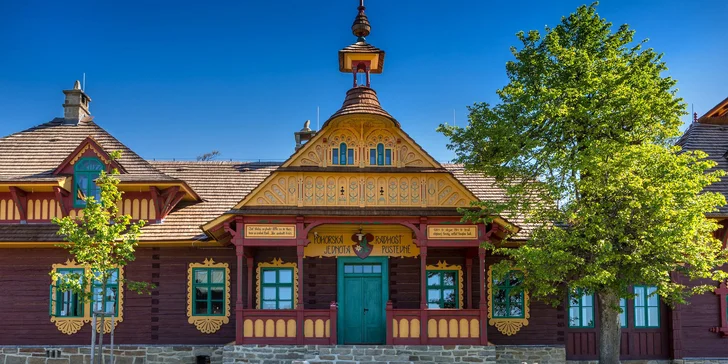 Jurkovičove útulne na Pustevnách: pobyt s raňajkami aj večerou vo valašskej reštaurácii Libušín