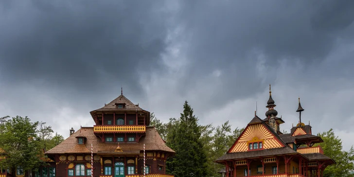 Jurkovičove útulne na Pustevnách: pobyt s raňajkami aj večerou vo valašskej reštaurácii Libušín