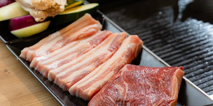 Zážitková kórejská degustačná večera BBQ & Hot Pot pre 2 osoby