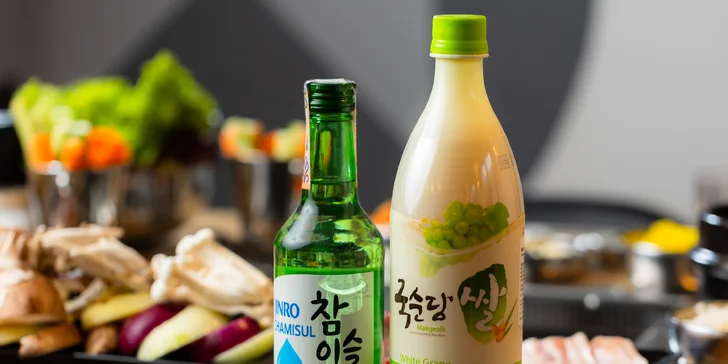 Zážitková kórejská degustačná večera BBQ & Hot Pot pre 2 osoby