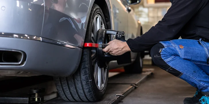 Geometria kolies s diagnostikou a nastavením obidvoch náprav