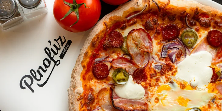 Lahodná pizza podľa vlastného výberu, na výber až 10 druhov