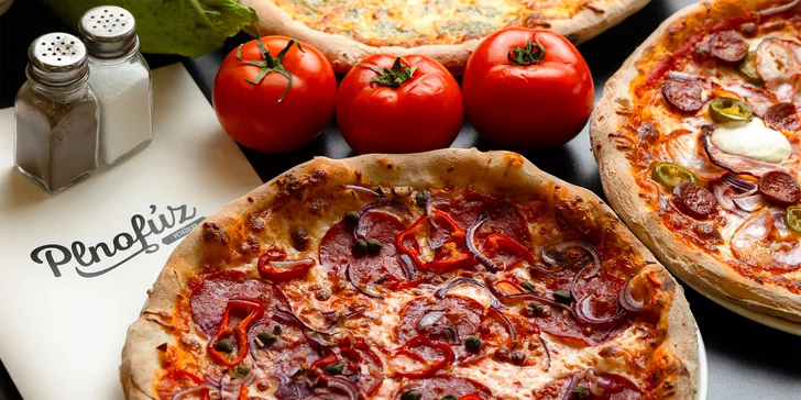 Lahodná pizza podľa vlastného výberu, na výber až 10 druhov
