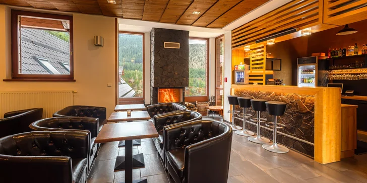 Horský hotel v Jasnej plný podmanivých výhľadov na brehu Vrbického plesa s wellness a stravou