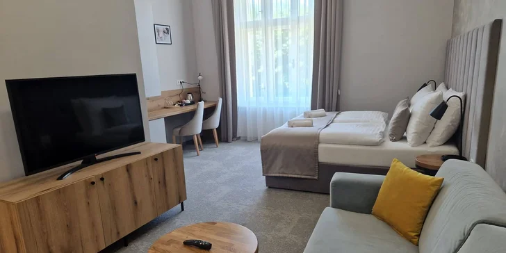 Pobyt uprostred dedinky Štiavnické Bane so stravou aj wellness