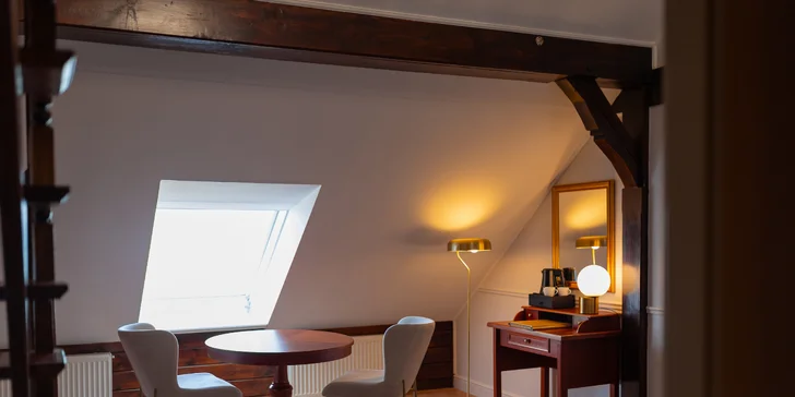 Zámocký pobyt priamo pri mori v poľskej Łebe: raňajky, bazén aj privátna piesočná pláž