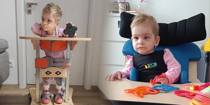 Pomôžme Emmke postaviť sa na vlastné nohy!