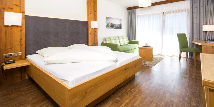 Relax aj aktívna dovolenka v Alpách: 4* hotel s polpenziou plus, neobmedzený wellness, karta výhod