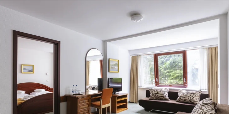 Szklarska Poręba: hotel s wellness, herňou a aktivitami v cene
