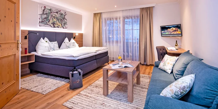 Boutique hotel v Zell am See: wellness s prírodným jazierkom, polpenzia aj karta výhod