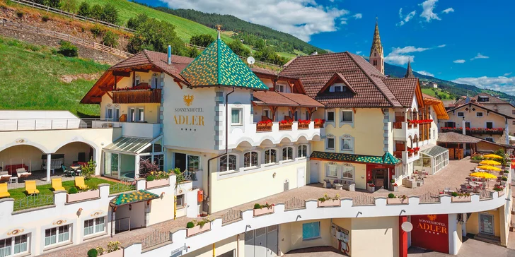 Adult only hotel v Dolomitoch: polpenzia plus, neobmedzený wellness a atrakcie zdarma či so zľavou