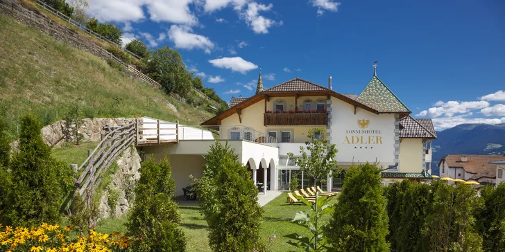 Adult only hotel v Dolomitoch: polpenzia plus, neobmedzený wellness a atrakcie zdarma či so zľavou