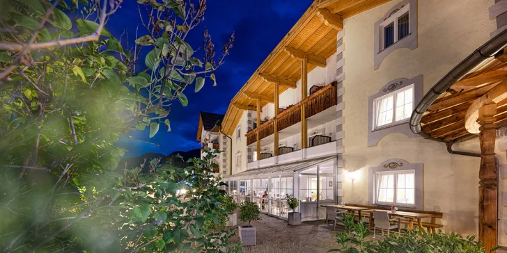 Adult only hotel v Dolomitoch: polpenzia plus, neobmedzený wellness a atrakcie zdarma či so zľavou
