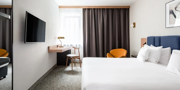 Pôvabný hotel s umením v historickom parku neďaleko Krakova s raňajkami alebo polpenziou