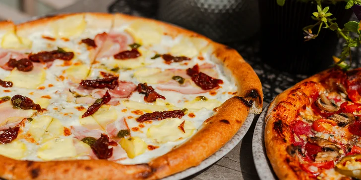 Pizza podľa vlastného výberu, na výber až z 13 druhov
