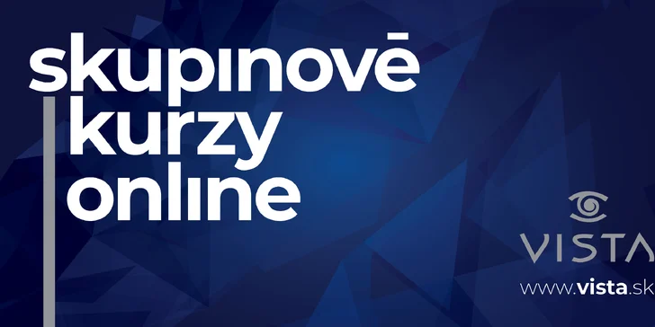 BRUSH UP: 5-týždňový ONLINE skupinový kurz angličtiny v jazykovej škole VISTA pre 1 osobu