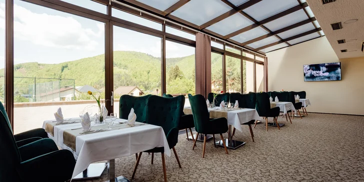 Wellness hotel v Rajeckých Tepliciach: neobmedzený relax, polpenzia aj mnoho aktivít