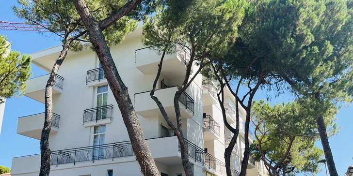Dovolenka v Rimini: hotel 7 minút od piesočnatej pláže, first minute zľava