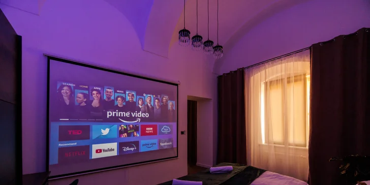 Romantika v centre Košíc: luxusný apartmán s vírivkou a domácim kinom