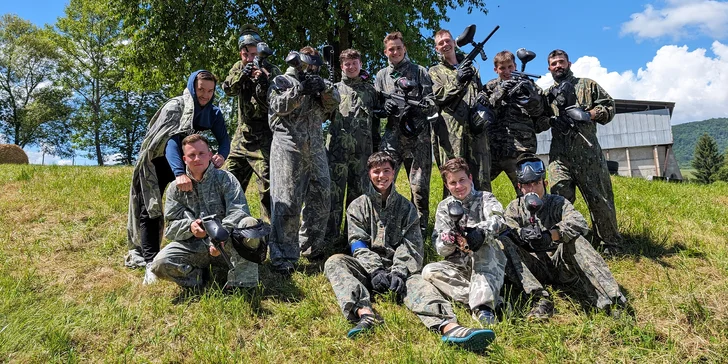 PAINTBALL NA FARME: 3 hodiny adrenalínovej zábavy