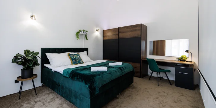 Romantika v centre Košíc: luxusný apartmán s vírivkou a domácim kinom