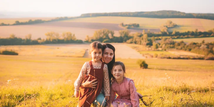 Profesionálne rodinné fotografovanie v exteriéri s neobmedzeným počtom osôb