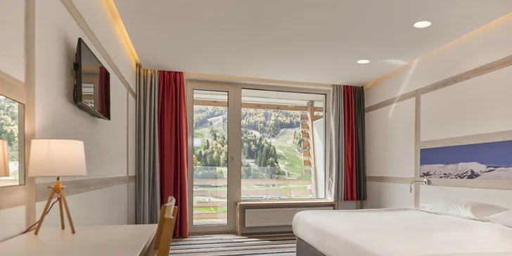Dovolenka pri Sarajeva: 4* hotel s raňajkami, výhľad na zjazdovku aj možnosť wellness