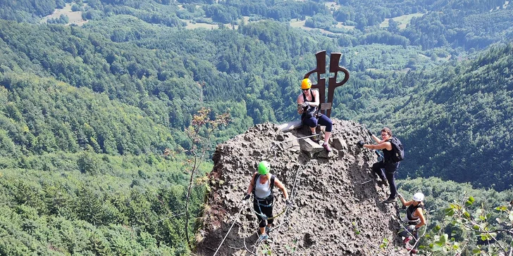 Ferratový kurz s inštruktorkou: Adrenalín v bezpečných podmienkach