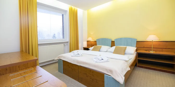 Pobyt v Špindlerovom Mlyne: hotel s polpenziou aj vstup do wellness