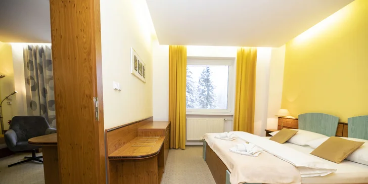 Pobyt v Špindlerovom Mlyne: hotel s polpenziou aj vstup do wellness