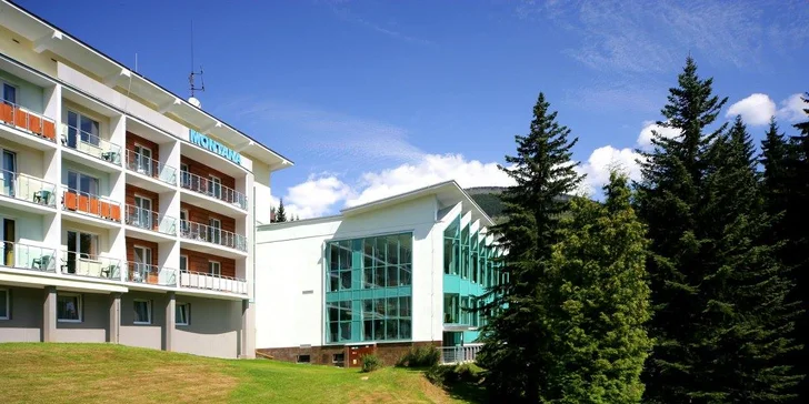 Pobyt v Špindlerovom Mlyne: hotel s polpenziou aj vstup do wellness