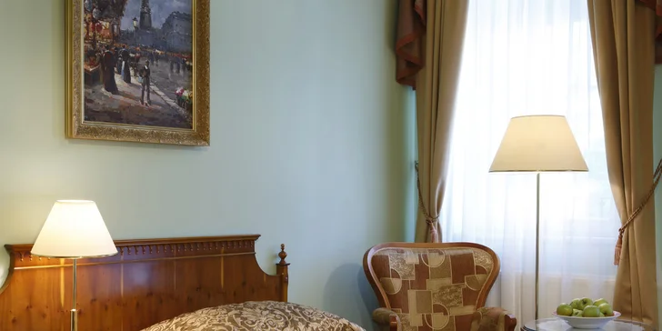 Pobyt v Karlových Varoch s raňajkami či polpenziou aj neobmedzeným wellness