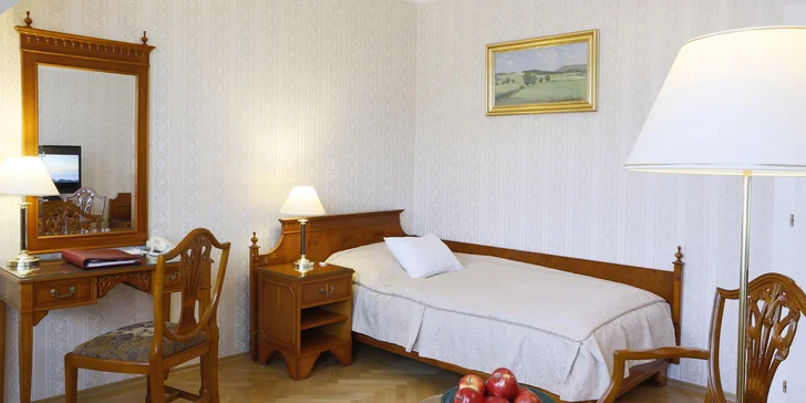 Pobyt v Karlových Varoch s raňajkami či polpenziou aj neobmedzeným wellness