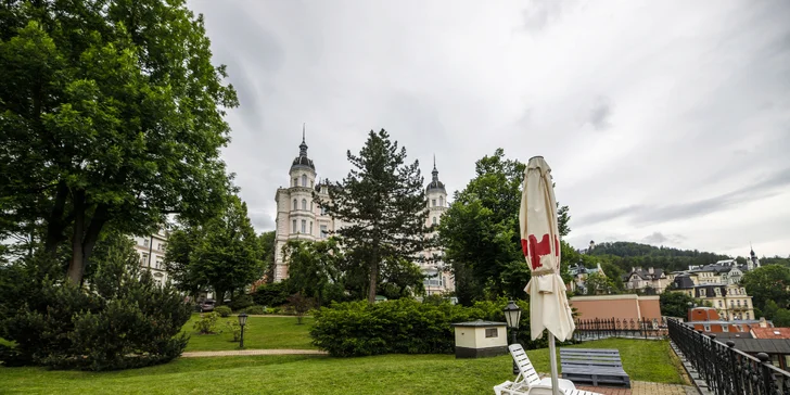 Pobyt v Karlových Varoch s raňajkami či polpenziou aj neobmedzeným wellness