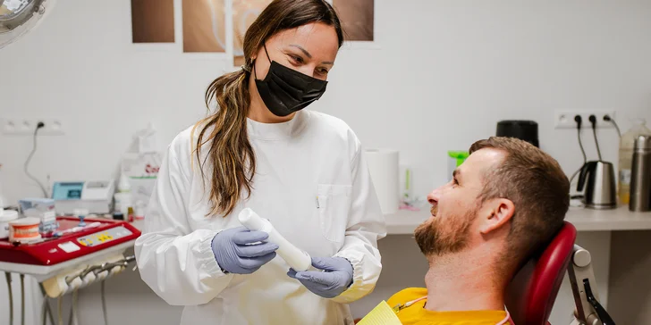 Vstupné vyšetrenie, komplexná dentálna hygiena alebo rodinný balíček