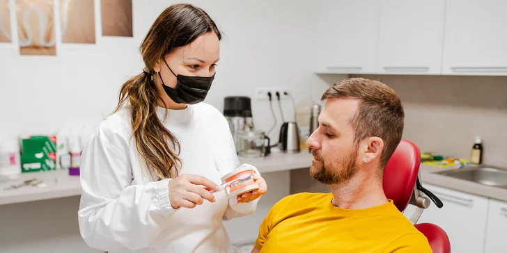 Vstupné vyšetrenie, komplexná dentálna hygiena alebo rodinný balíček