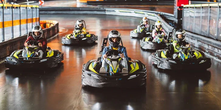 Adrenalínová jazda na elektrických motokárach pre každého