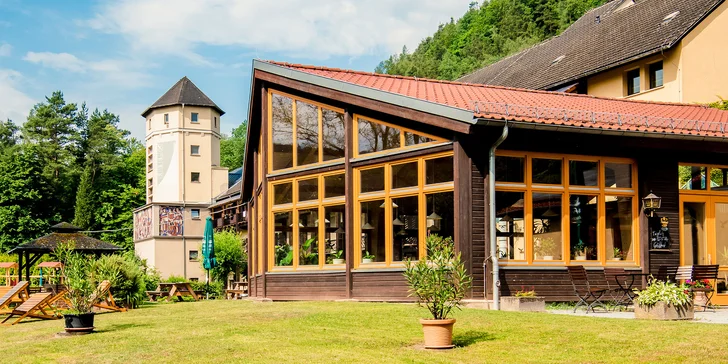 Saské Švajčiarsko: hotel s polpenziou blízko Königsteinu a 2 deti zdarma