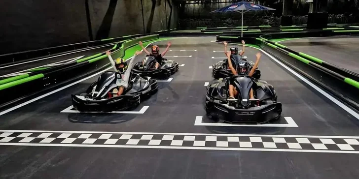 Adrenalínová jazda na elektrických motokárach pre každého