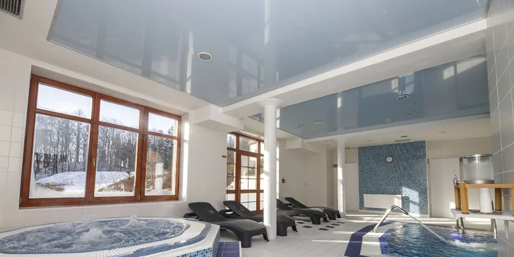 Krásny hotel v Krušných horách: neobmedzený wellness, polpenzia a zábava