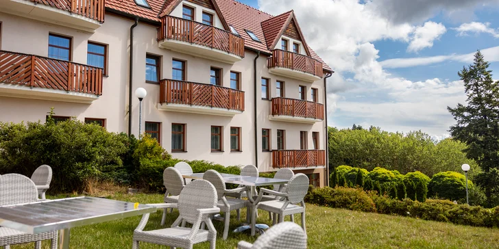 Krásny hotel v Krušných horách: neobmedzený wellness, polpenzia a zábava