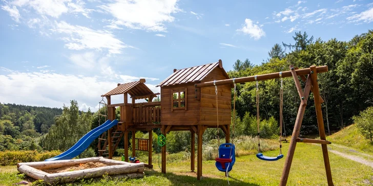 Krásny hotel v Krušných horách: neobmedzený wellness, polpenzia a zábava