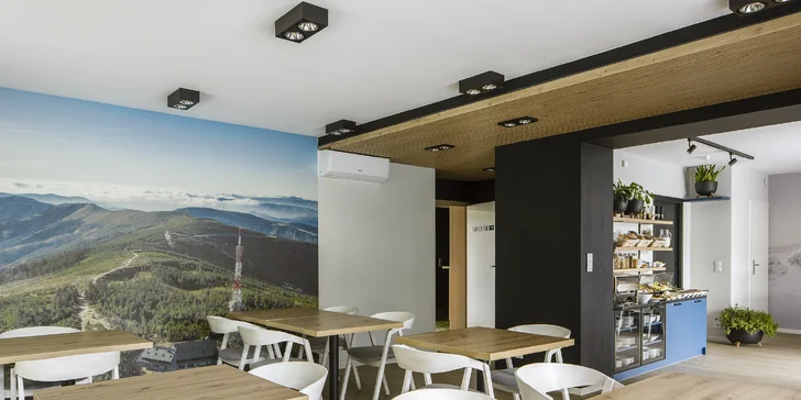 Sliezske Beskydy: moderný aparthotel s raňajkami a vstupom do saunária