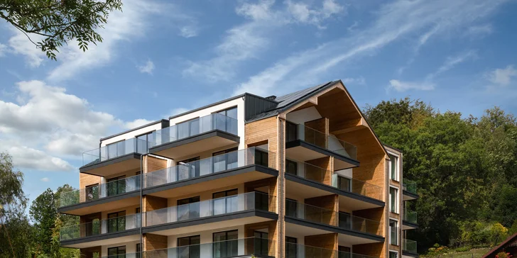 Sliezske Beskydy: moderný aparthotel s raňajkami a vstupom do saunária