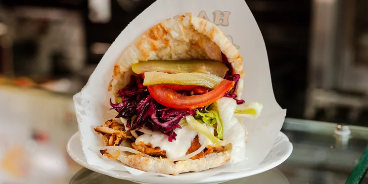 Kebab box, burger, placka alebo tanier v Osman City Kebab