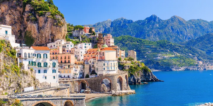 Pobyt na pobreží Amalfi v mestečku Ravello: 4* hotel s raňajkami a bazénom, 1,5 km od mora
