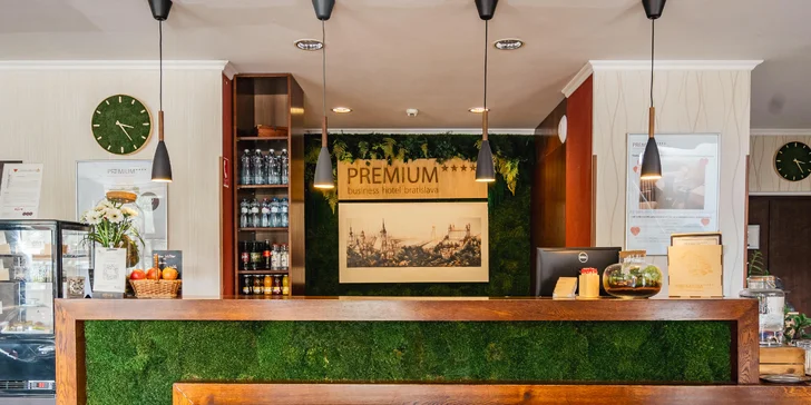 Premium**** business hotel bratislava: Vstup do privátneho wellness pre dve osoby