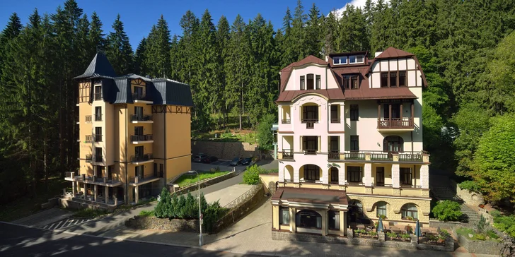 4* relaxačný pobyt s polpenziou a procedúrami v Spa & Wellness Hoteli St. Moritz v Mariánskych Lázňach
