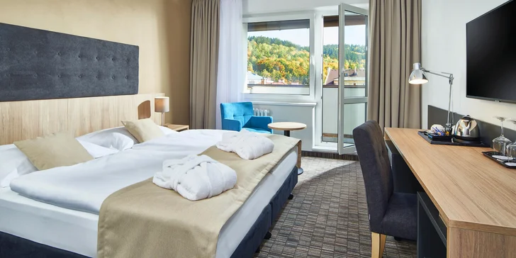 Odpočinok a relaxácia v Mariánskych Lázňach: wellness, procedúry a raňajky alebo polpenzia
